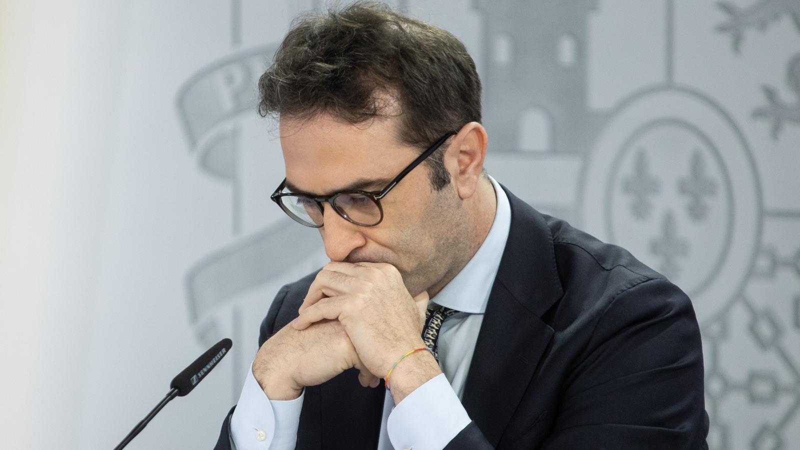 The Minister of Economy, Trade and Business, Carlos Cuerpo, in a file photo.