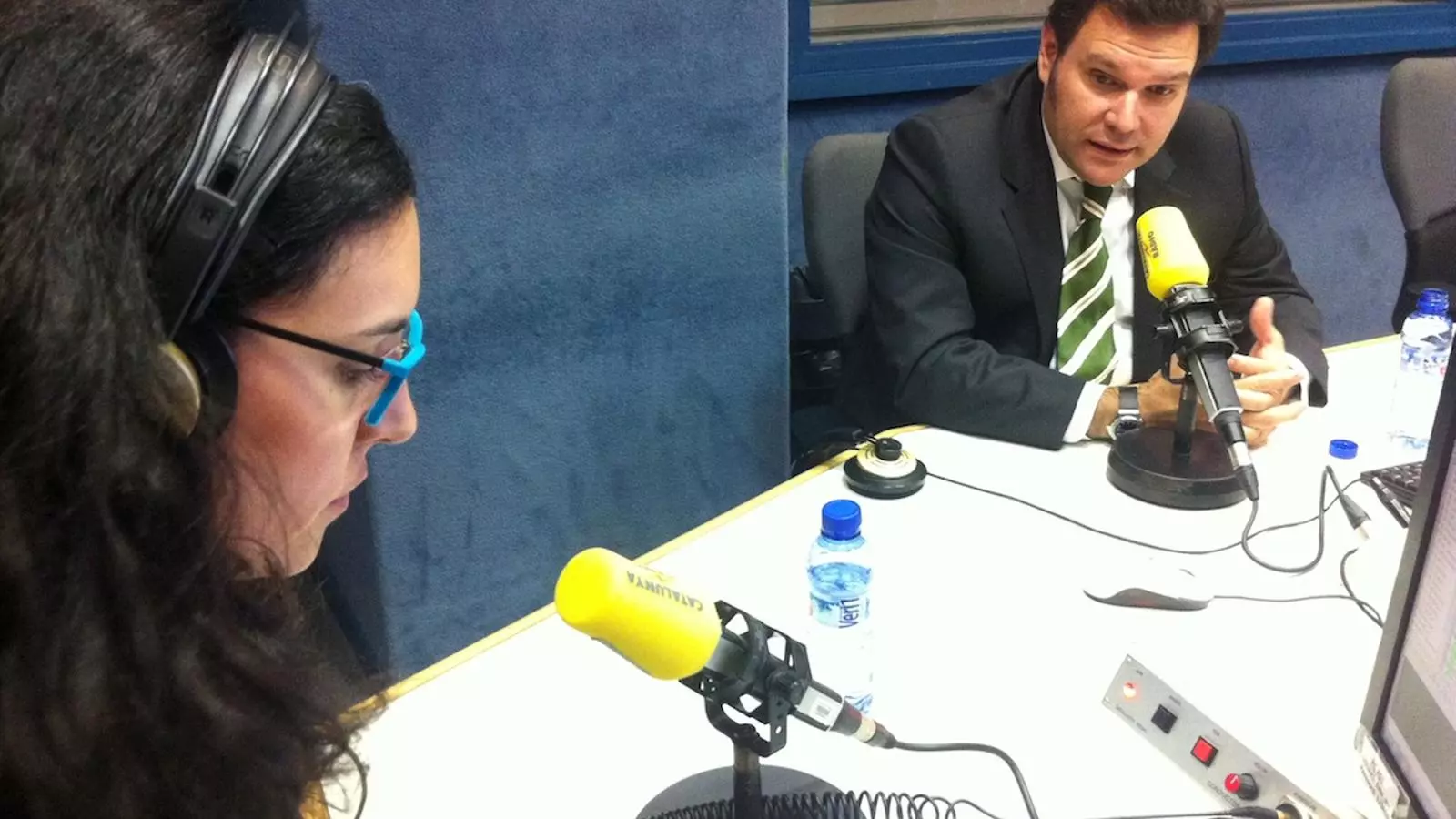 Eva Compta i Roger Guasch. (Catalunya Informació)