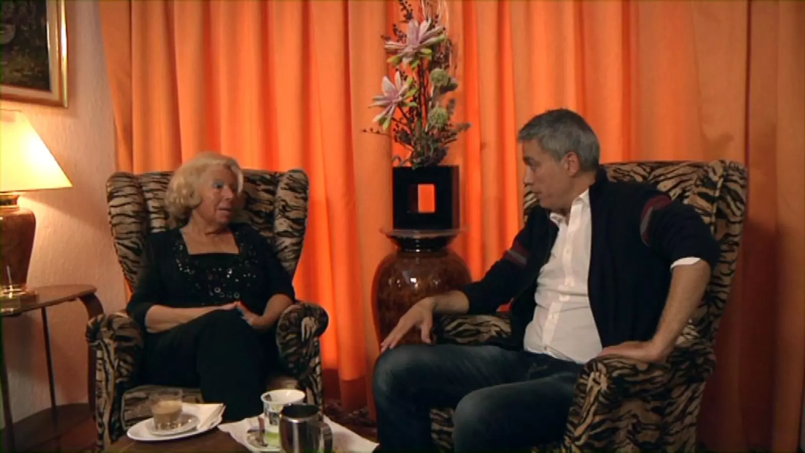 La senyora Rius i Albert Om en un moment del tercer programa d''El convidat' d'aquesta temporada / TV3