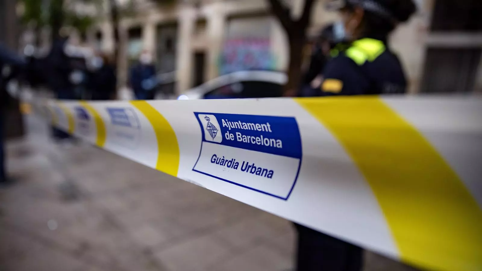 Una actuació de la Guàrdia Urbana de Barcelona en una imatge d'arxiu.