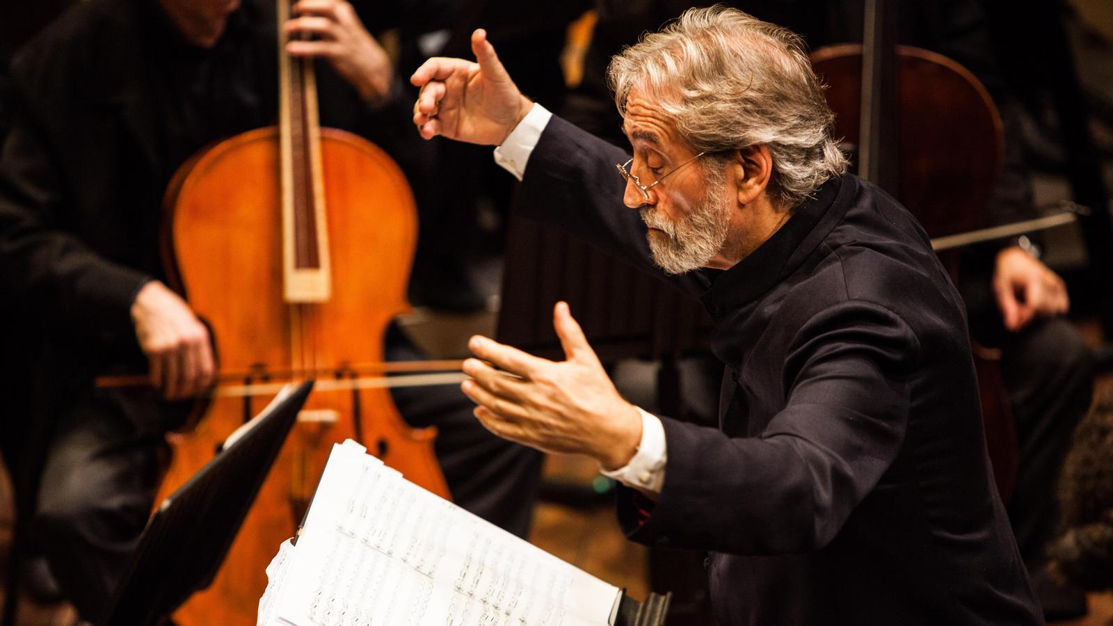 Jordi Savall en una imatge d'arxiu.