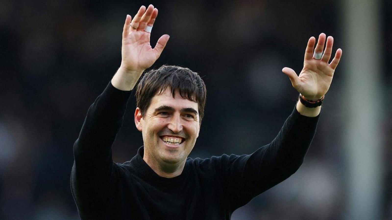 Andoni Iraola with Bournemouth