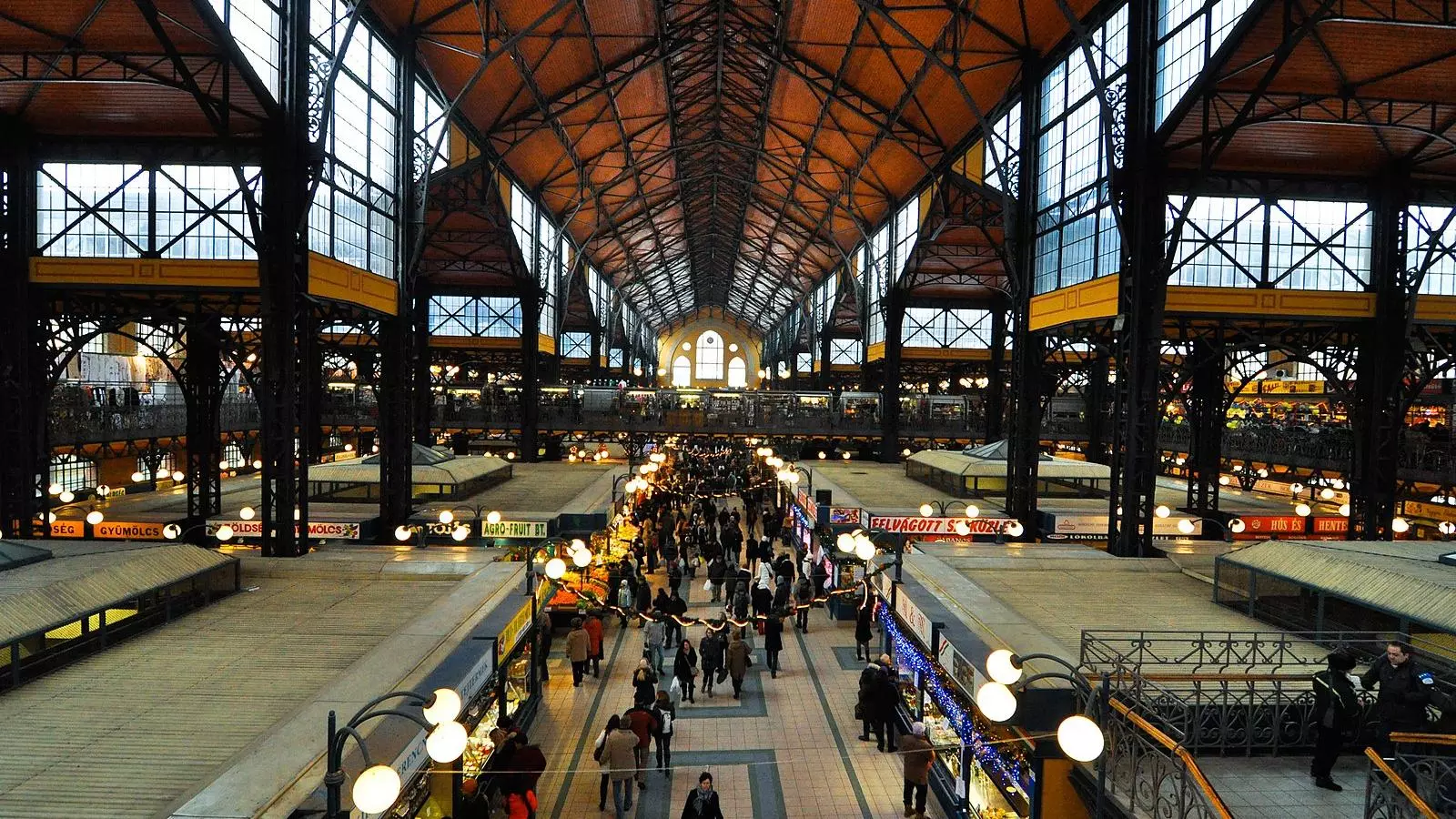 El mercat de Nagycsarnok, a Budapest