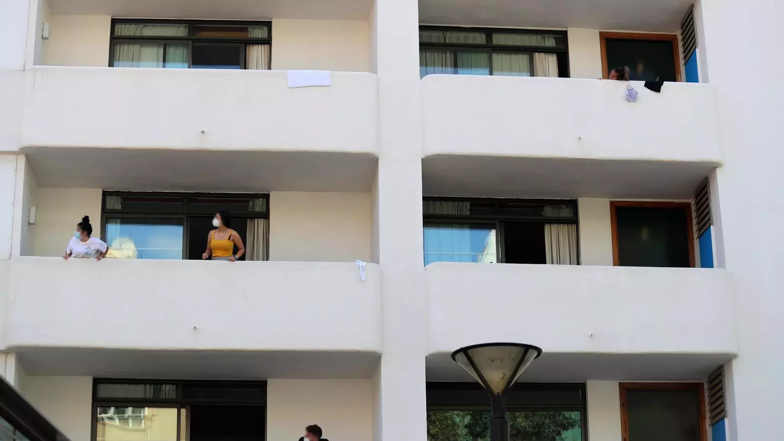 Estudiants confinats a l'hotel Bellver de Palma