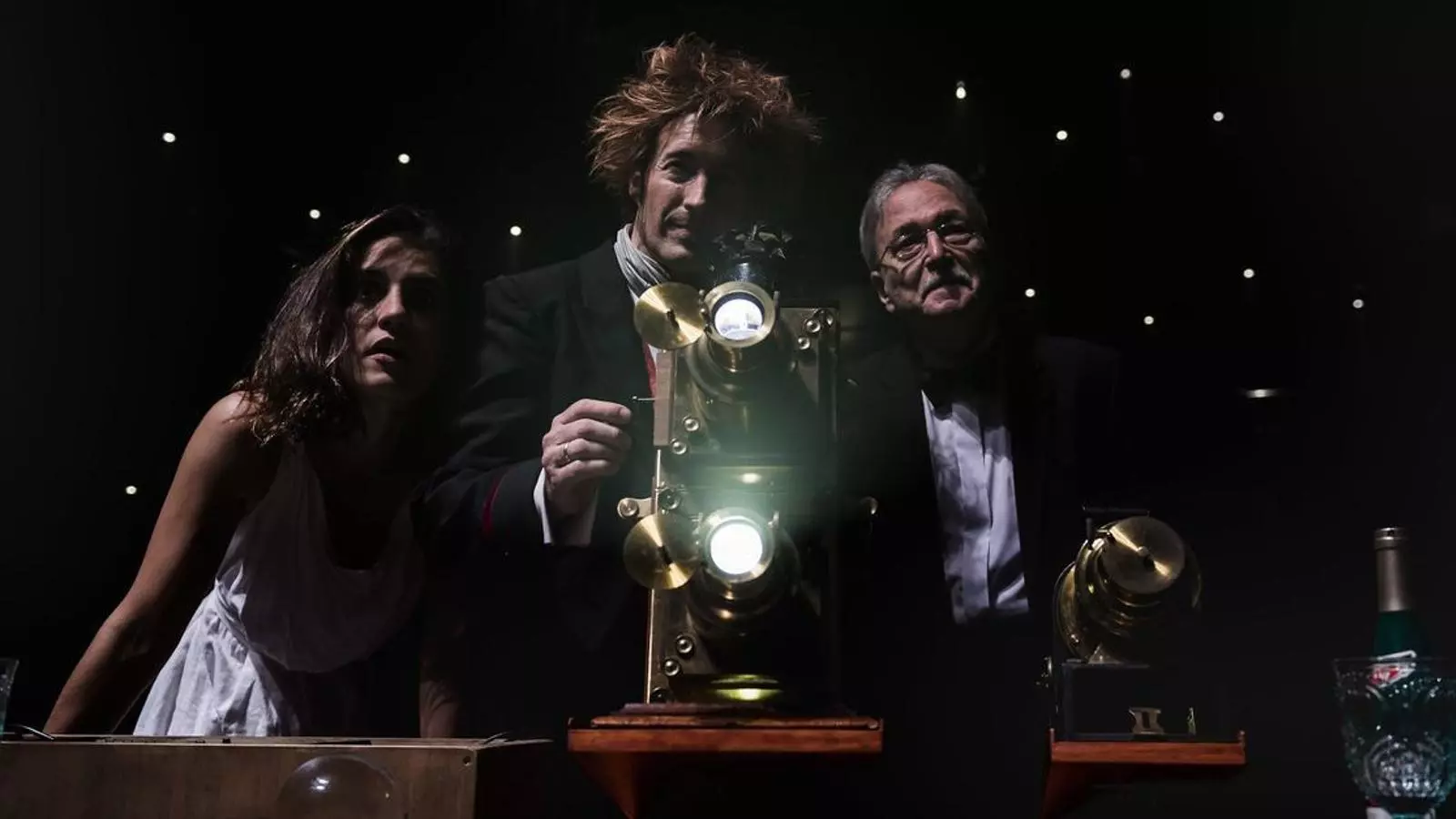 Espectacle de Sergi Buka al Teatre Nacional.