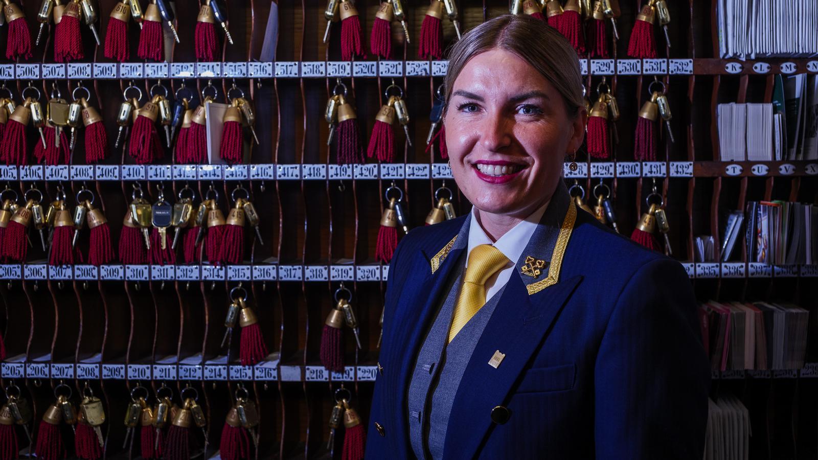 Idalija Nacaite, concierge at the El Palace Hotel