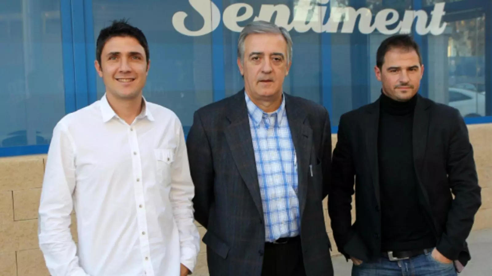 Àngel Morales, Iñaki Pérez de Arrilucea i Jordi Lardín