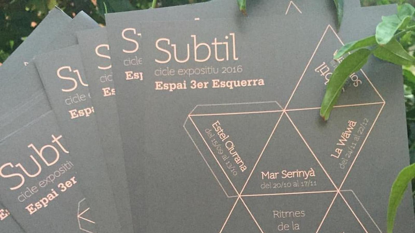 Els fulletons del cicle 'Subtil'