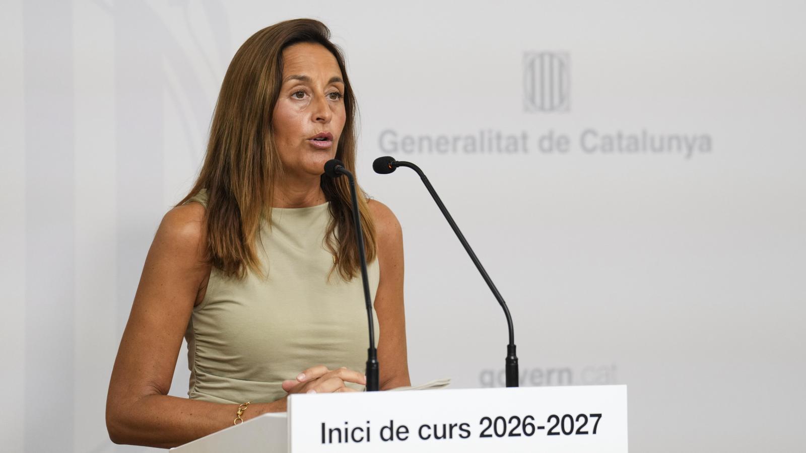 La consejera de Educación, Esther Niubó, este lunes