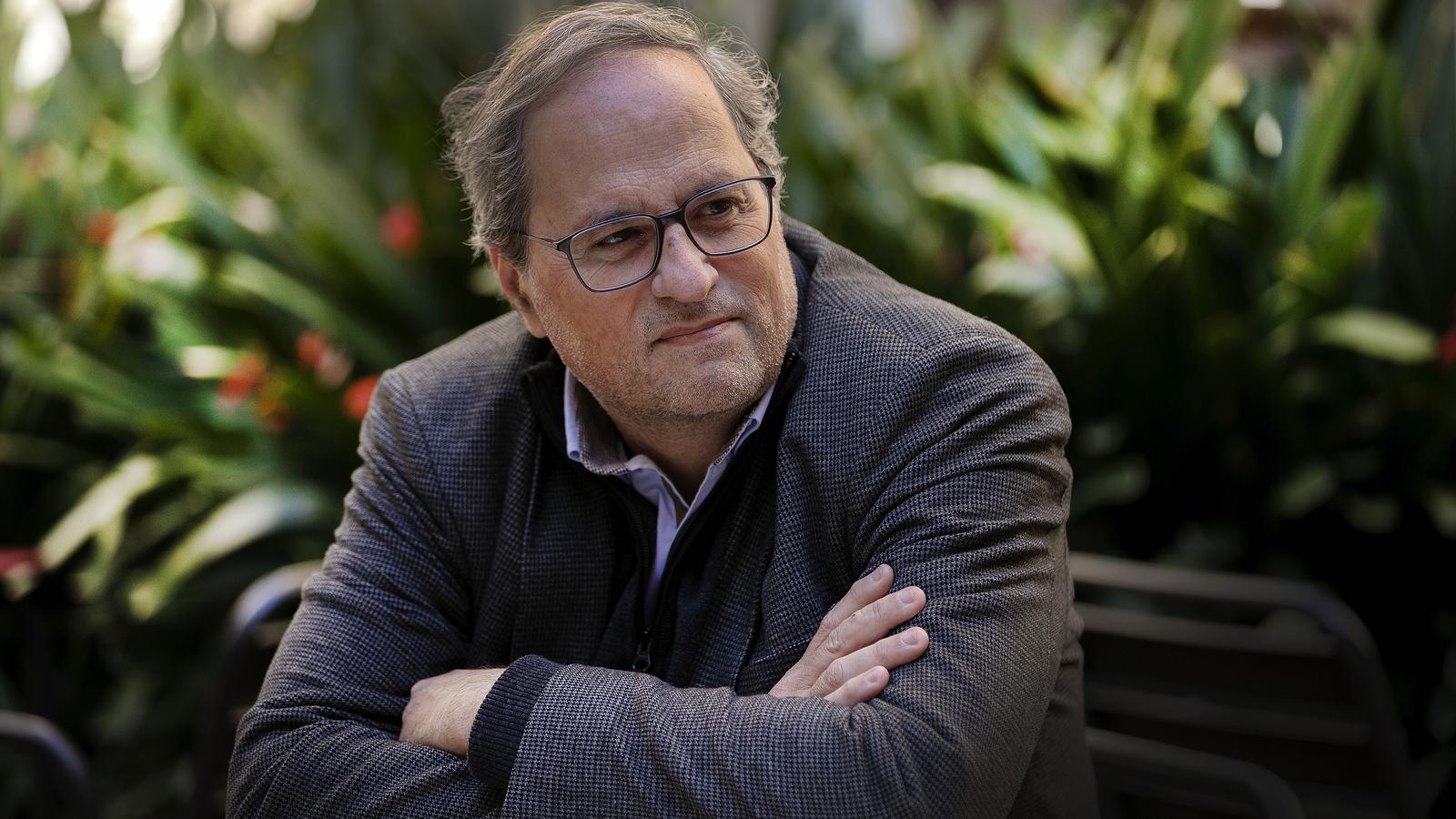 Quim Torra, esta semana en el Ateneu Barcelonès