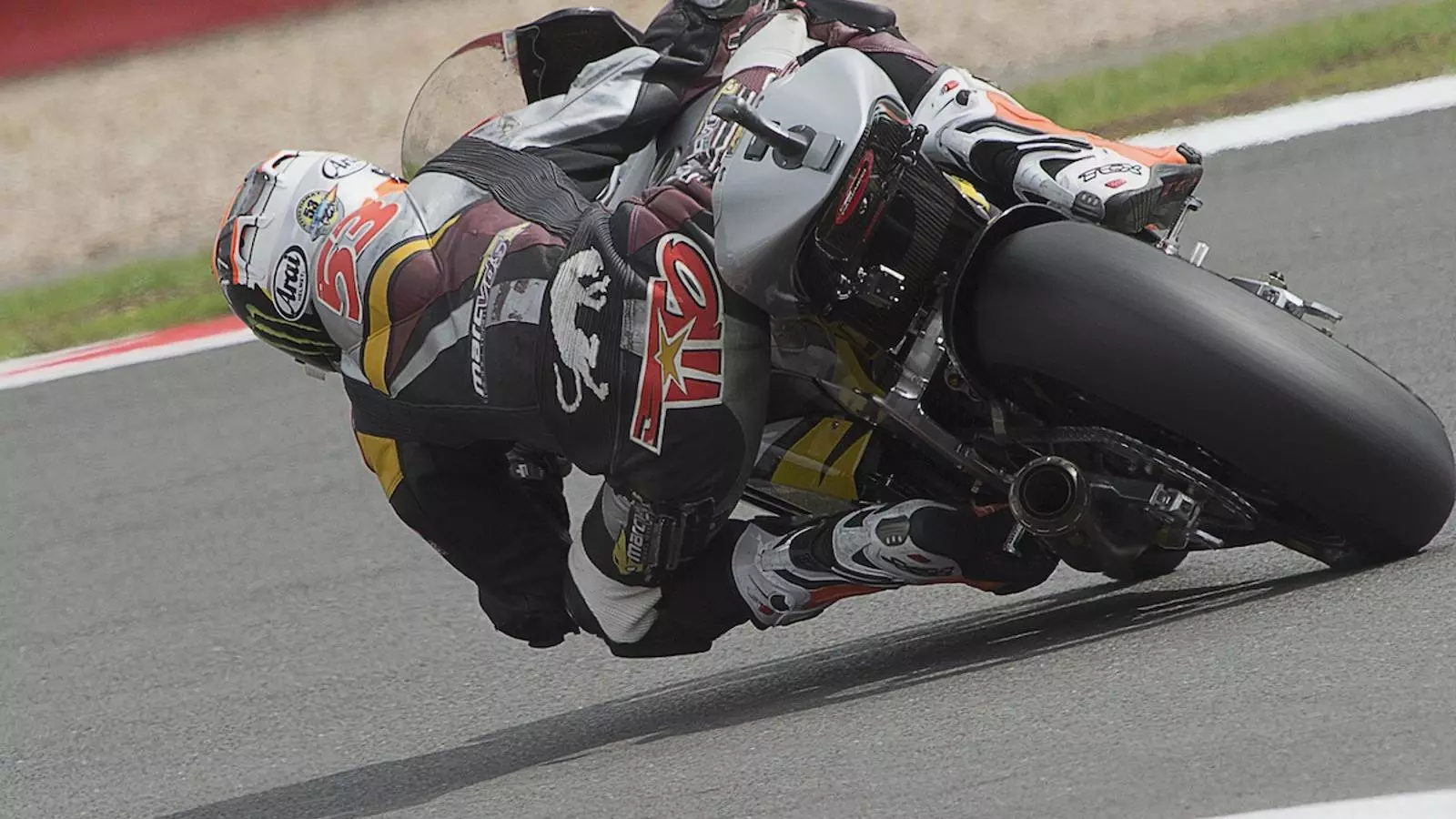 Tito Rabat, pilot de Moto2, a Silverstone / MIRCO LAZZARI / GETTY IMAGES
