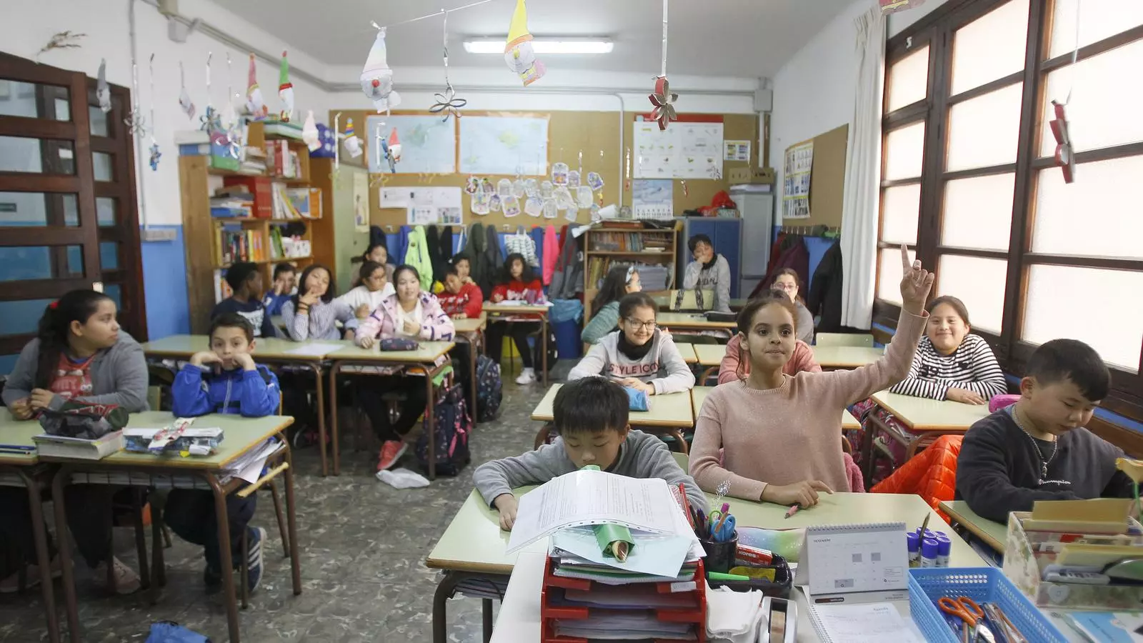 Imatge d'una escola de Primària de les Illes Balears.