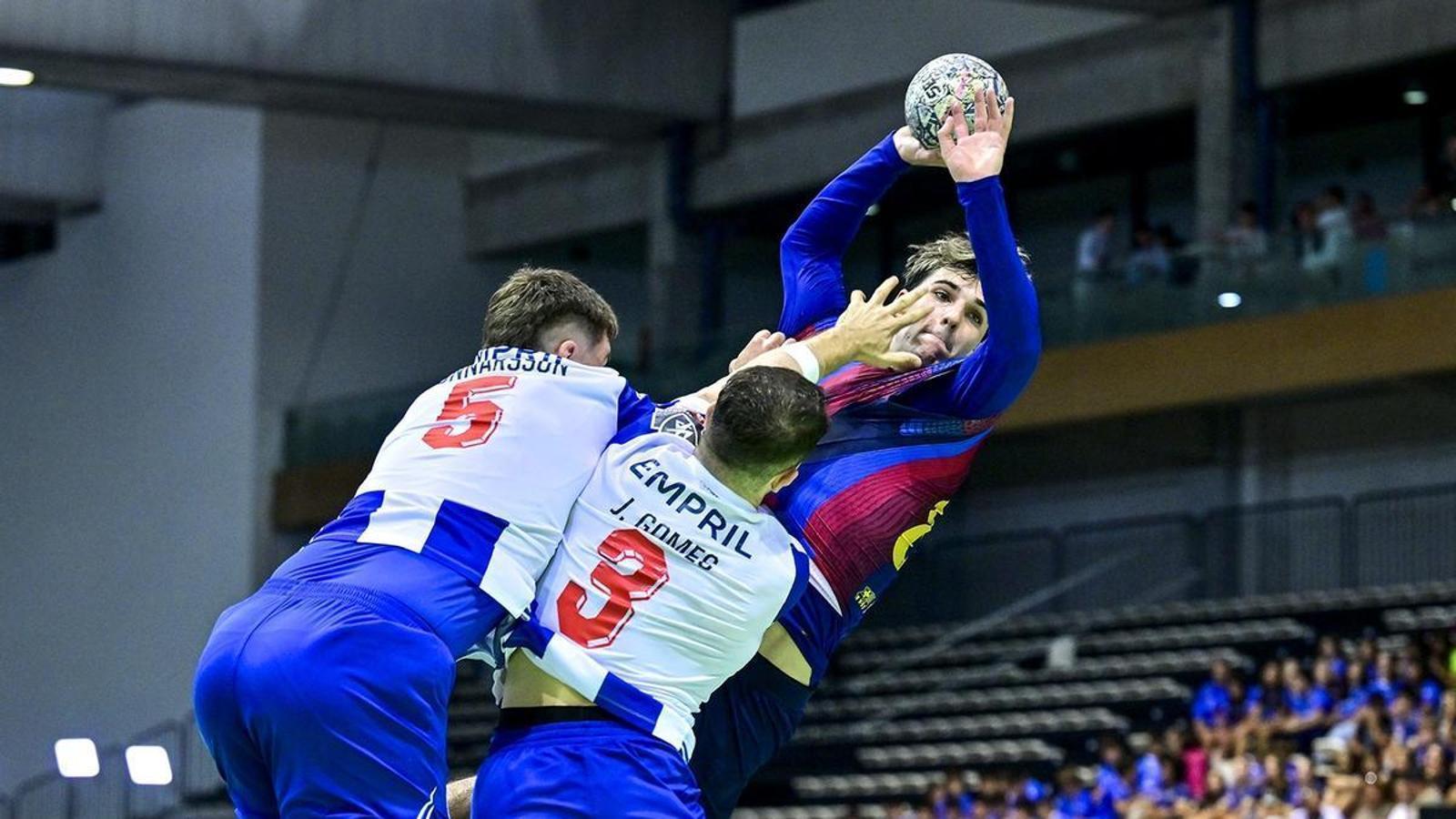 The Barça handball team has overcome Porto