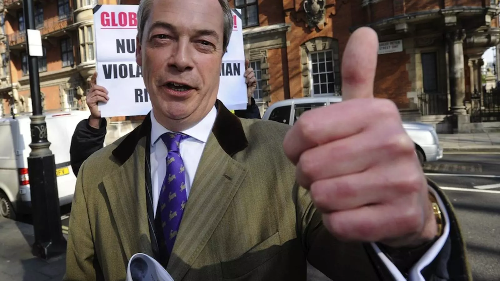 Nigel Farage, líder de l'UKIP. EFE