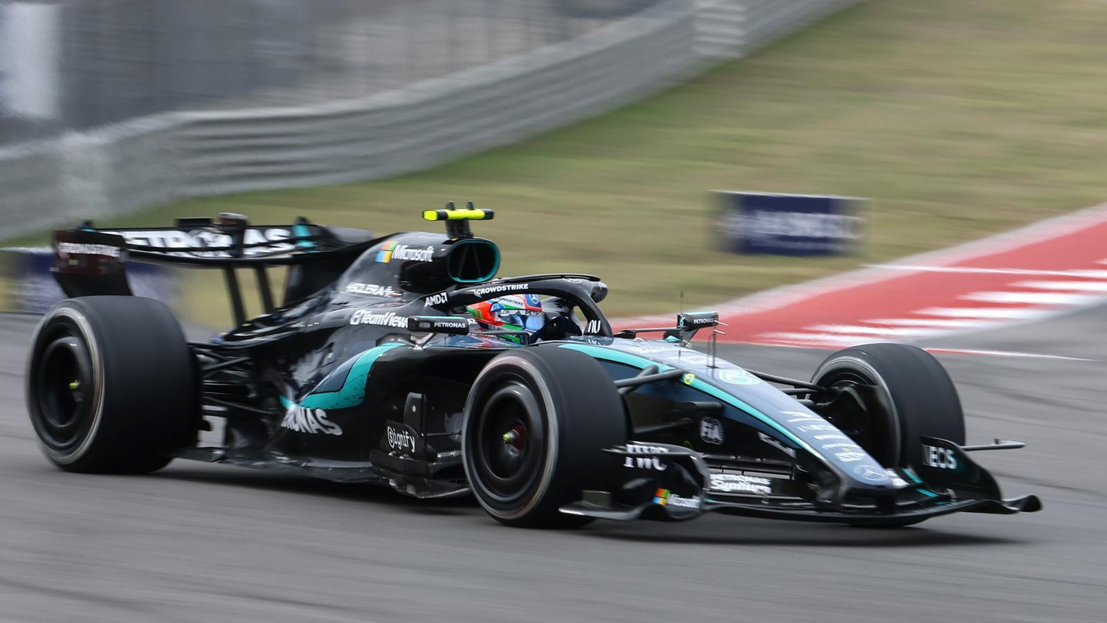 Kimi Antonelli during the United States Grand Prix