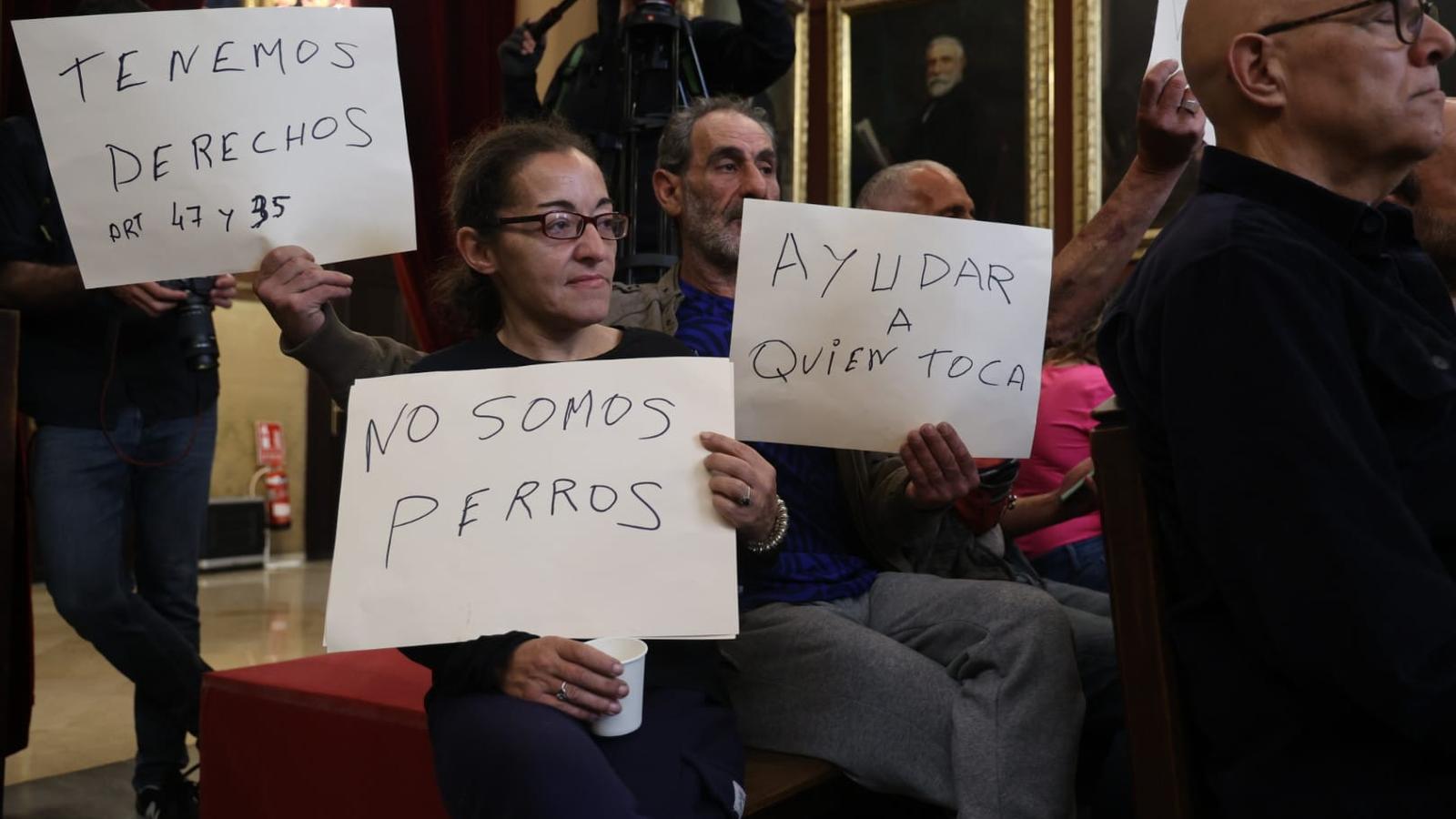 Un moment del ple de Cort.