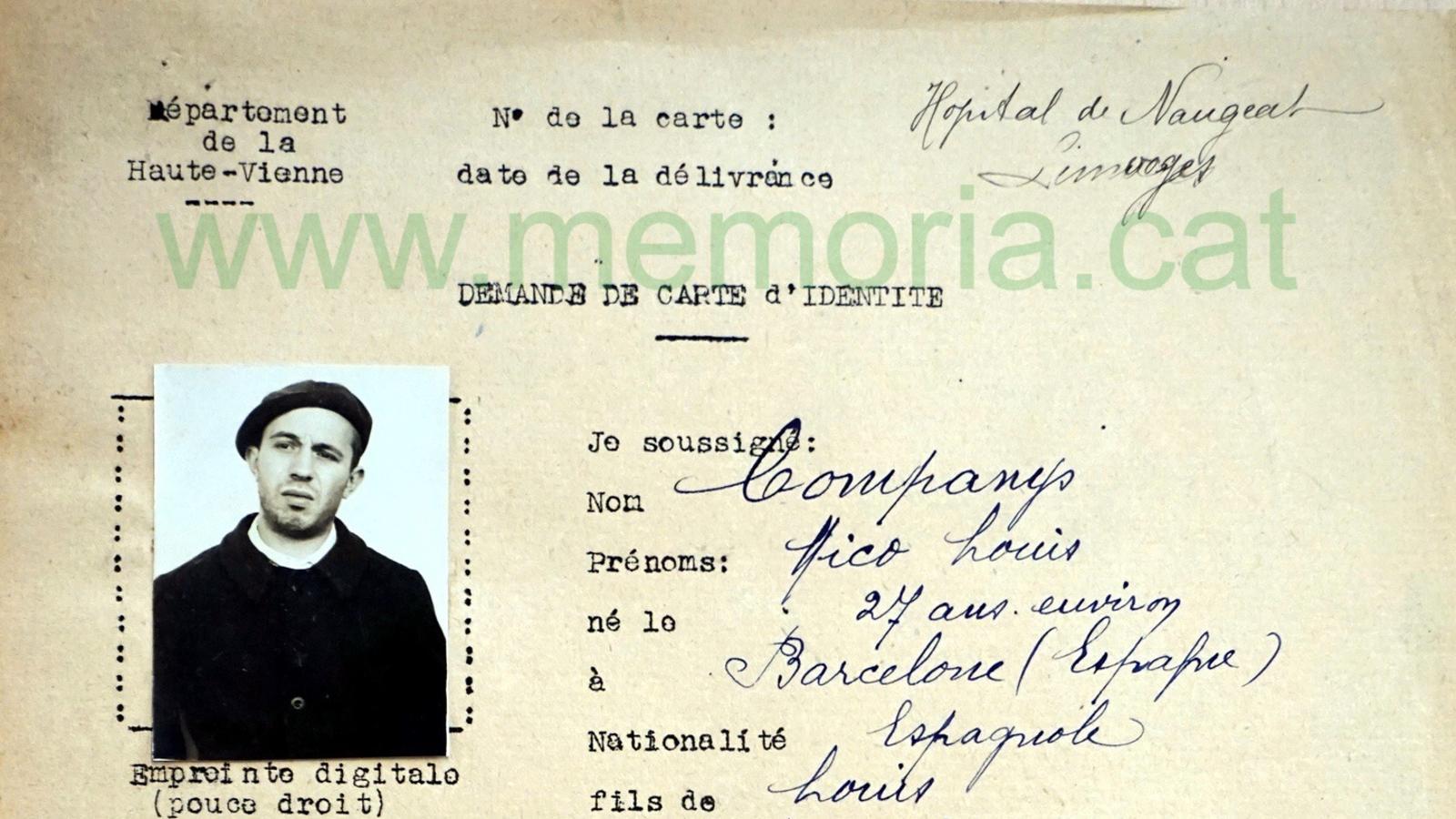 The document was located in the French archives.