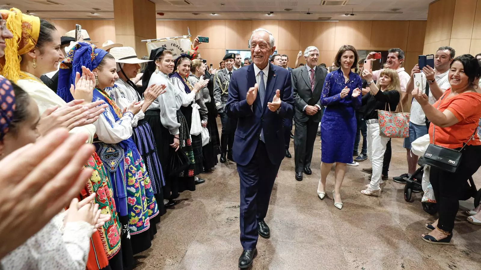 Visita del president de la República de Portugal, Marcelo Rebelo de Sousa.