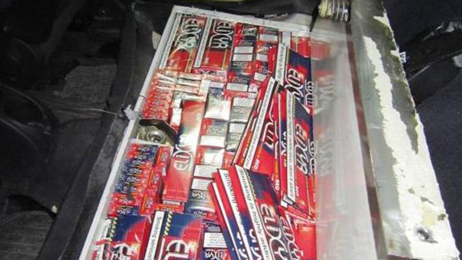 Els decomisos s'han produït a la duana de la Farga de Moles / Guàrdia Civil