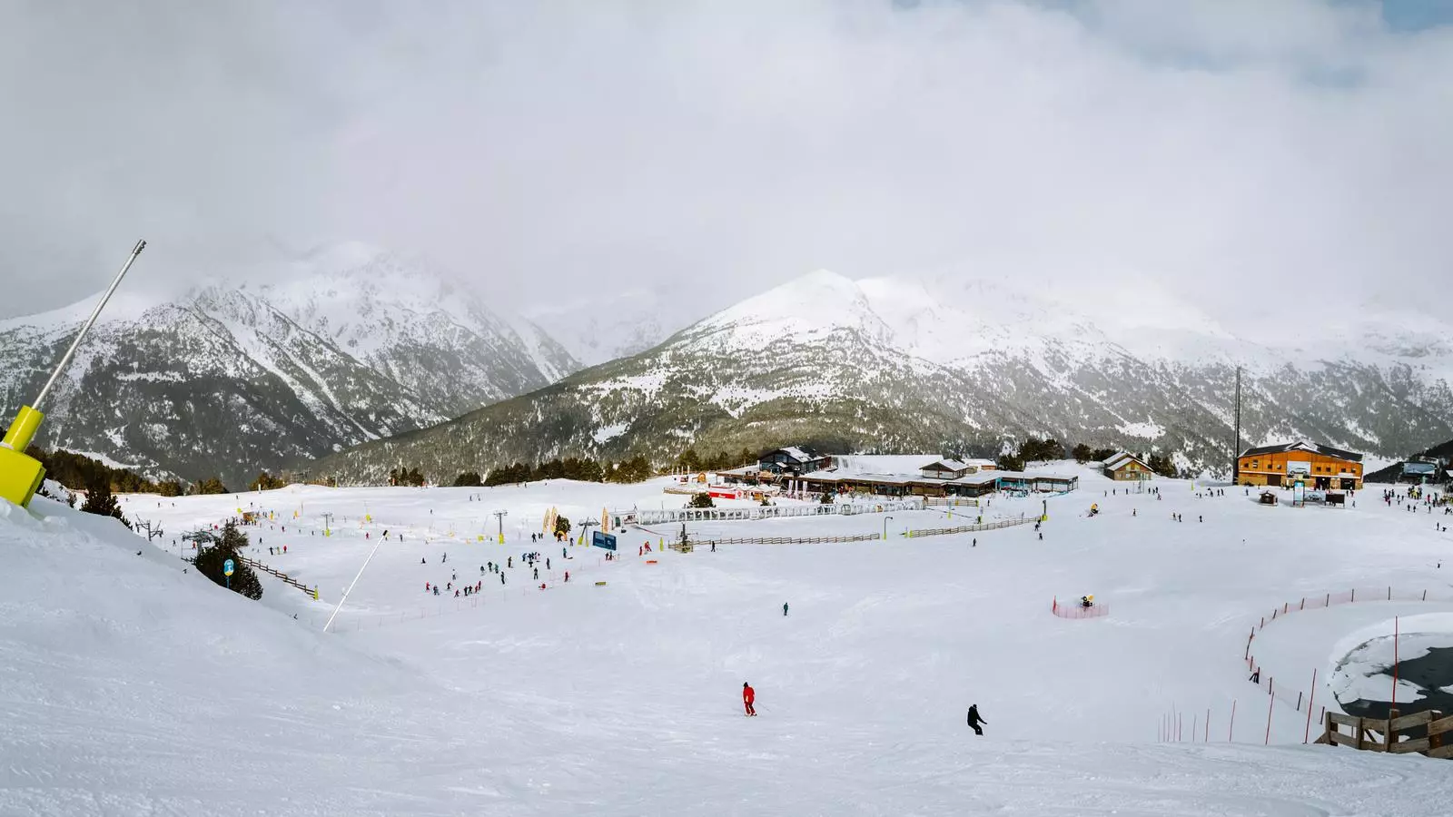 L'estació de Grandvalira.