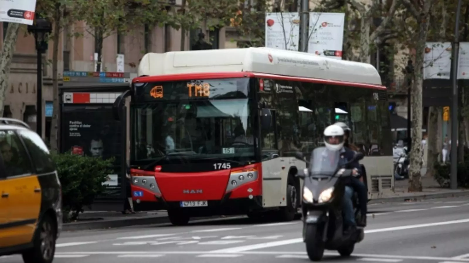 Autobús de TMB, en una imatge d'arxiu./ ACN