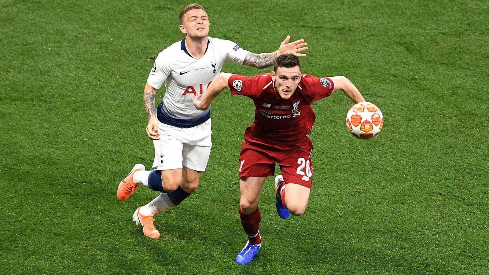 Un partit de la Premiere League entre el Tottenham i el Liverpool.