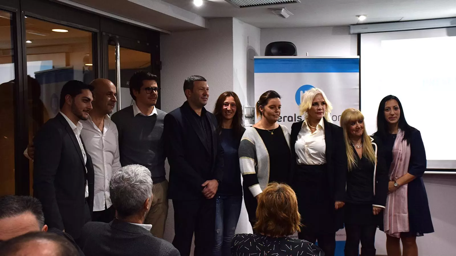 La llista que Liberals presentarà a Escaldes-Engordany, encapçalada per Higini Martínez-Illescas. / M. F.