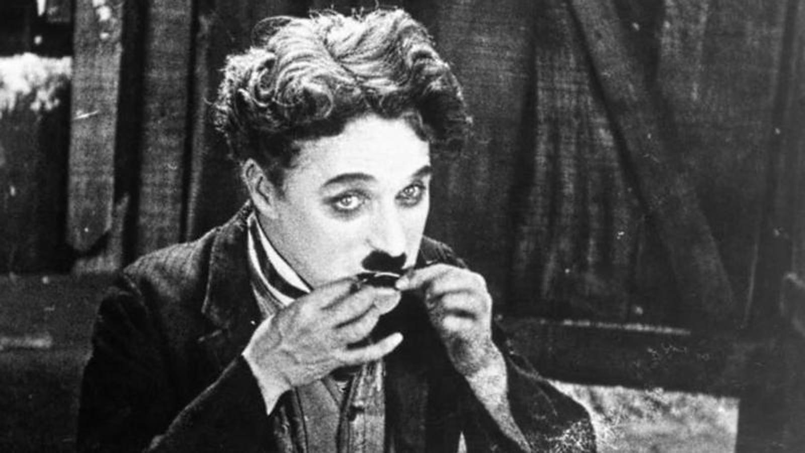 A scene from 'The Gold Rush'.
