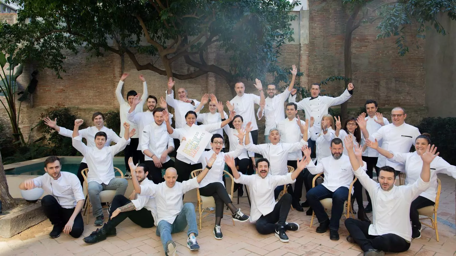 Alguns dels xefs protagonistes de Passeig de Gourmets 2020