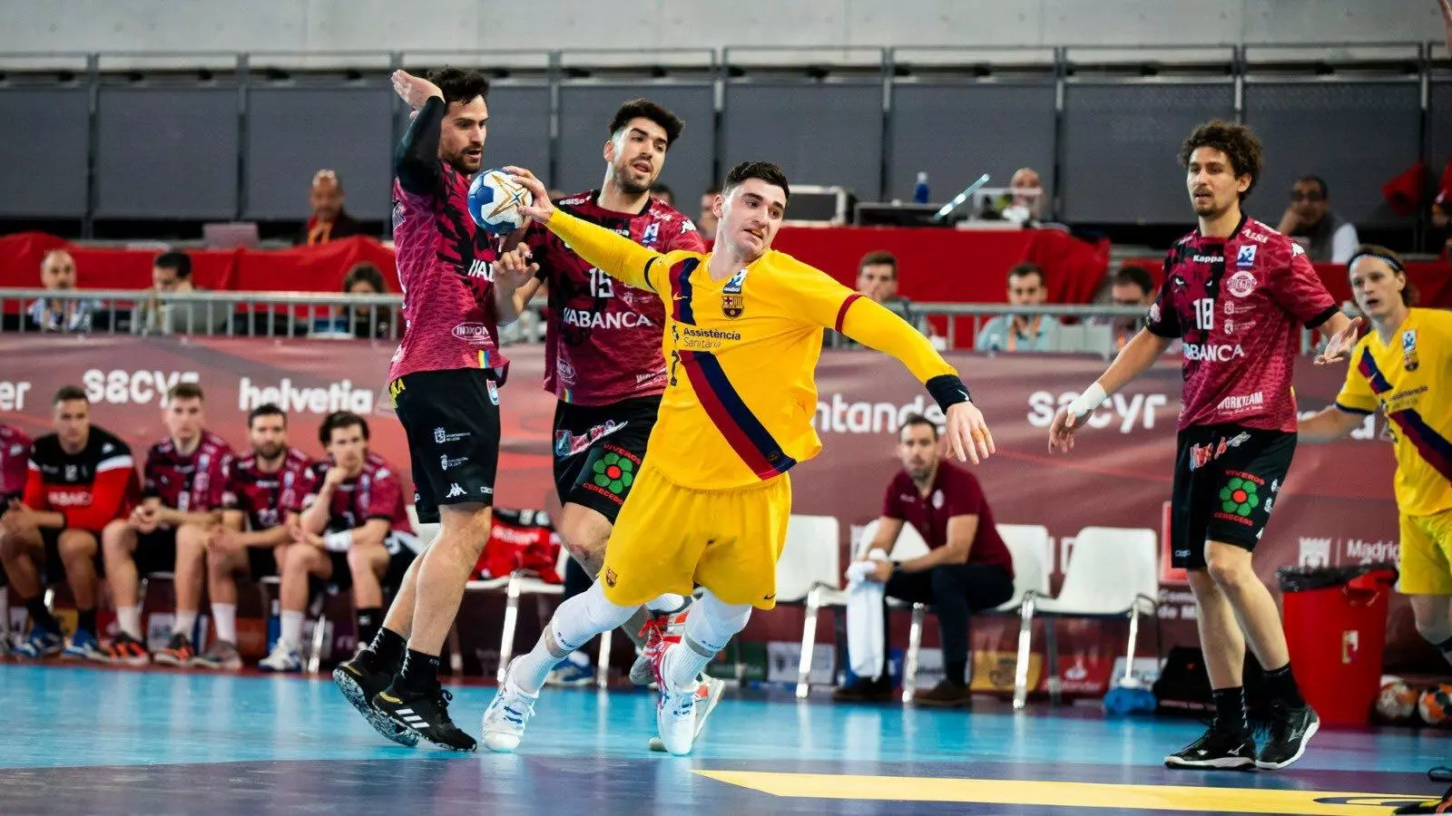 El Barça d'handbol es planta a la setena final de Copa del Rei seguida