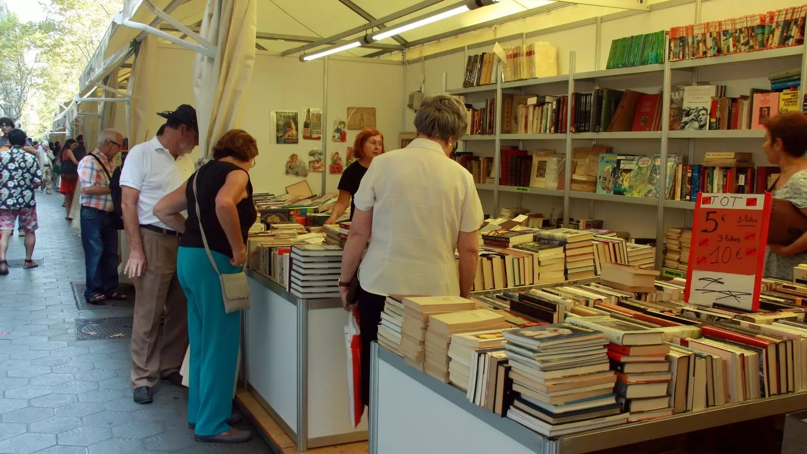 Fira del Llibre de l'Ocasió Antic i Modern el 2014