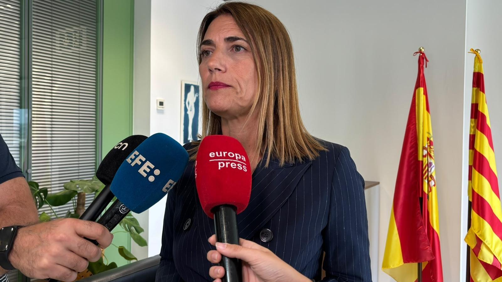 La decana de los juzgados de Barcelona, Cristina Ferrando.