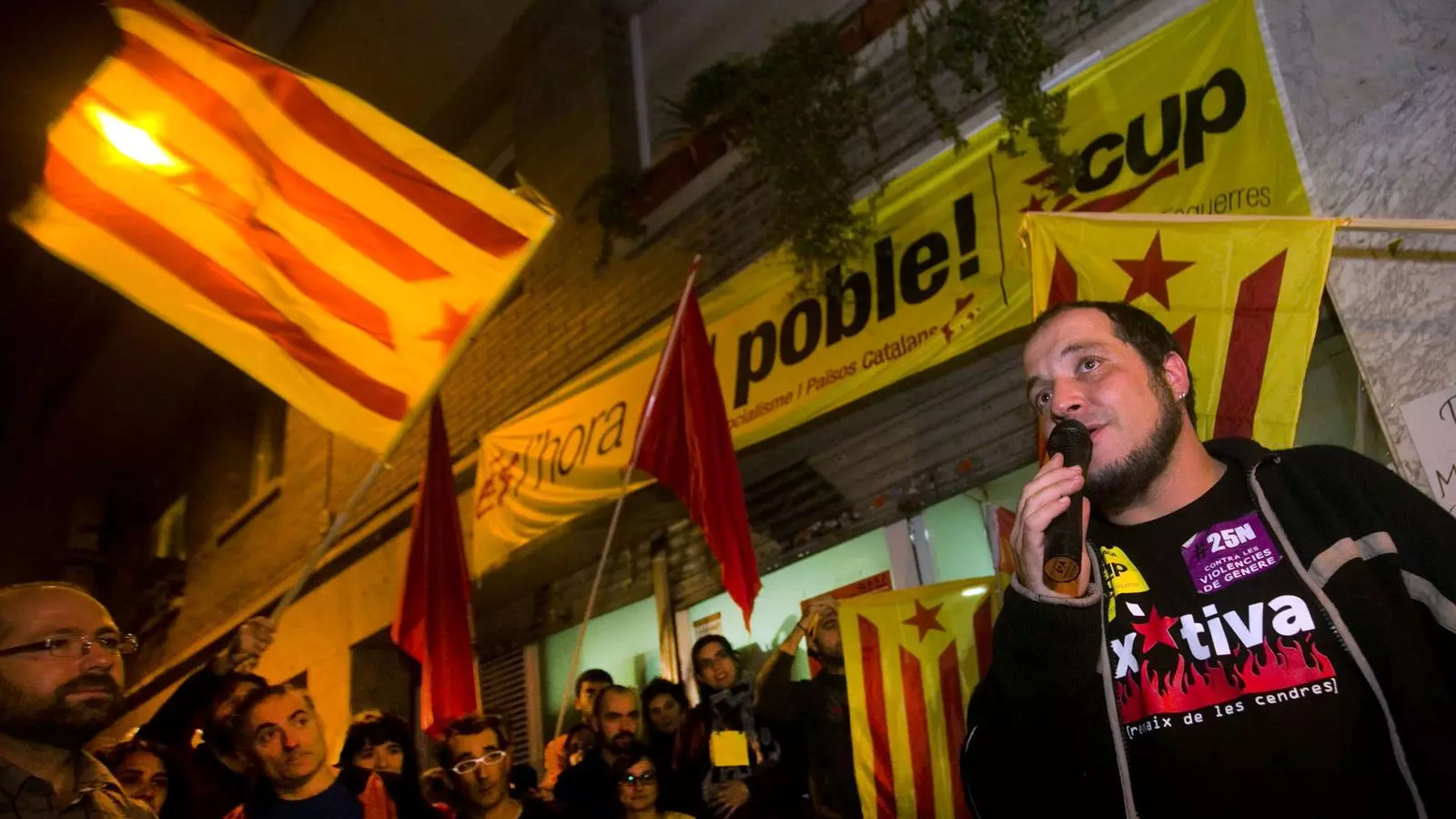 David Fernàndez ha estat cap de llista de la CUP aquestes eleccions.