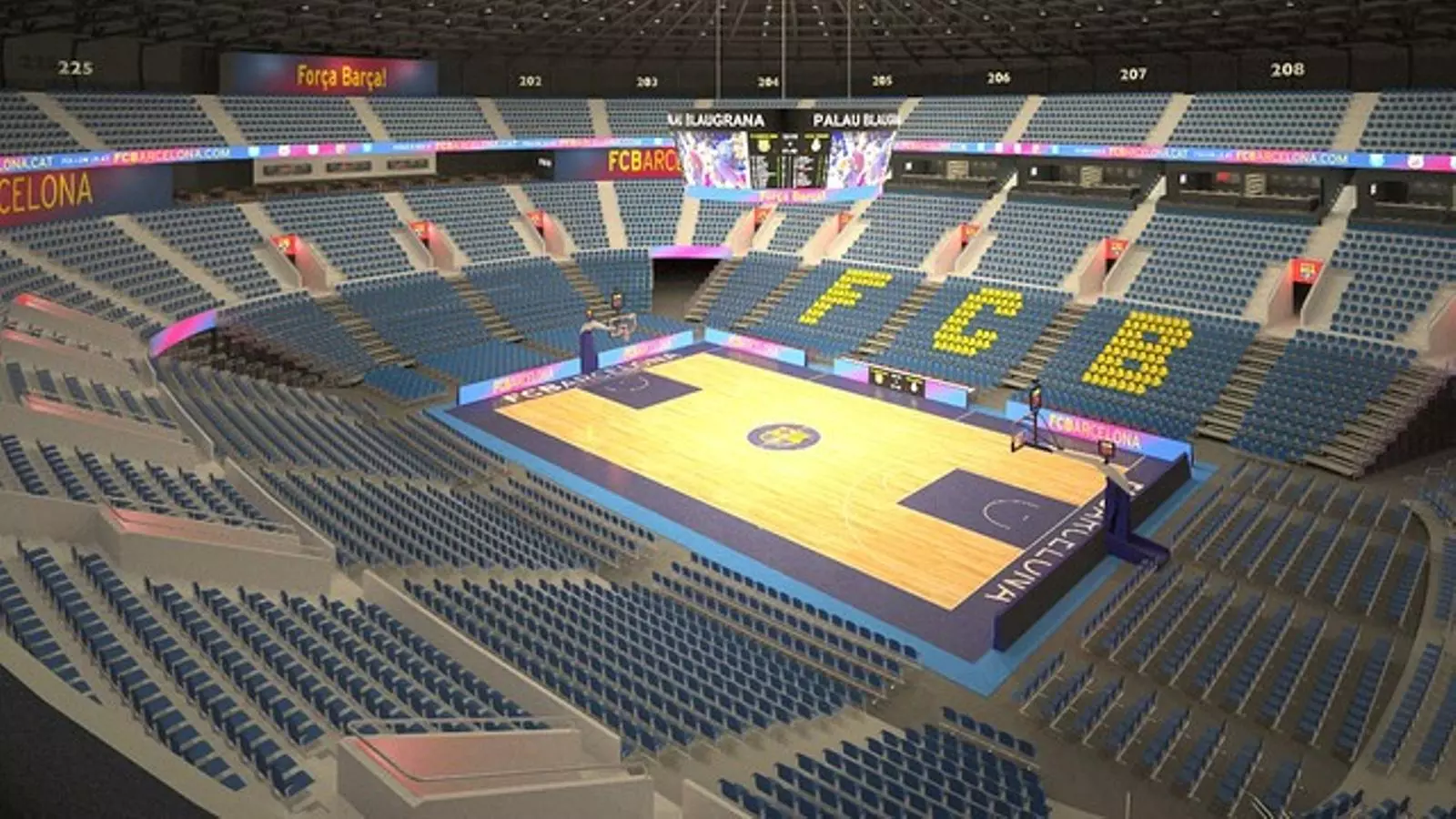El nou Palau Blaugrana / FCB
