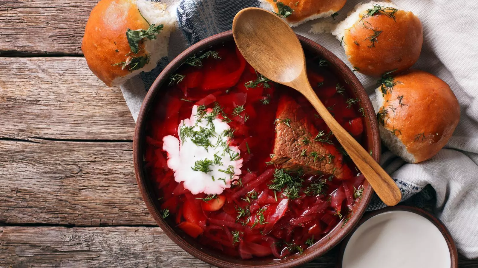 La sopa borsx és un dels plats més reconeguts de la gastronomia ucraïnesa