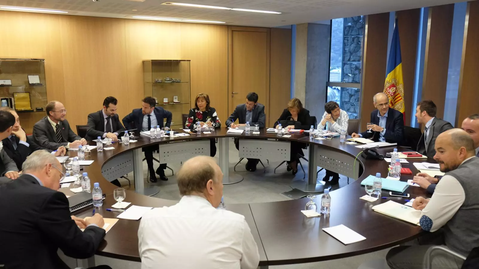 Reunió d'aquest dilluns entre els grups parlamentaris, el Govern i els comuns / M.T. (ANA)