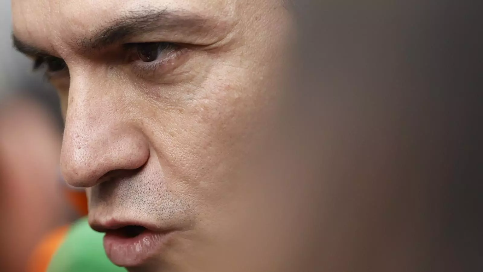 Pedro Sánchez atén els mitjans al Congrés el passat 28 d'abril.
