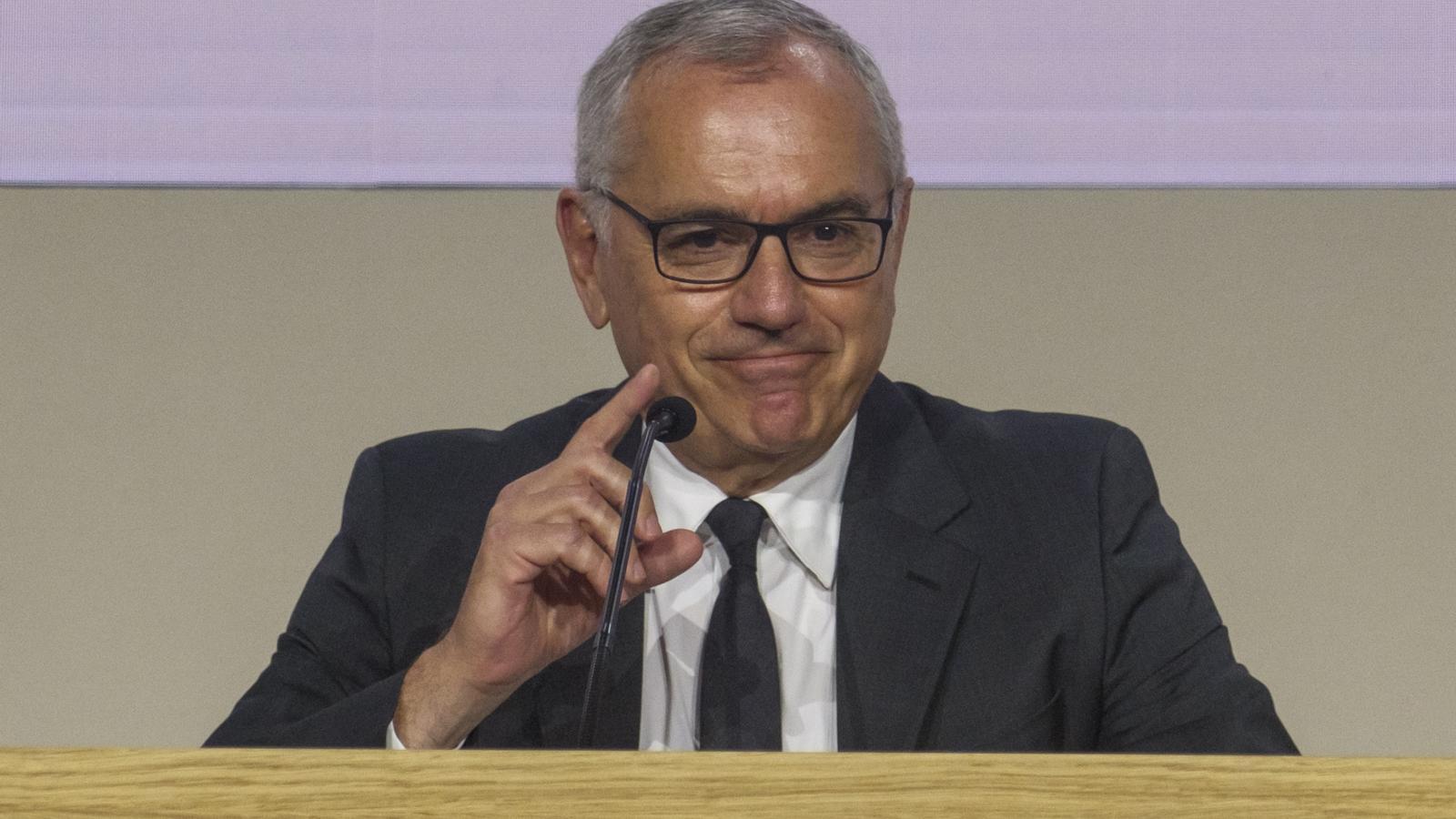 Marc Puig at the shareholders' meeting