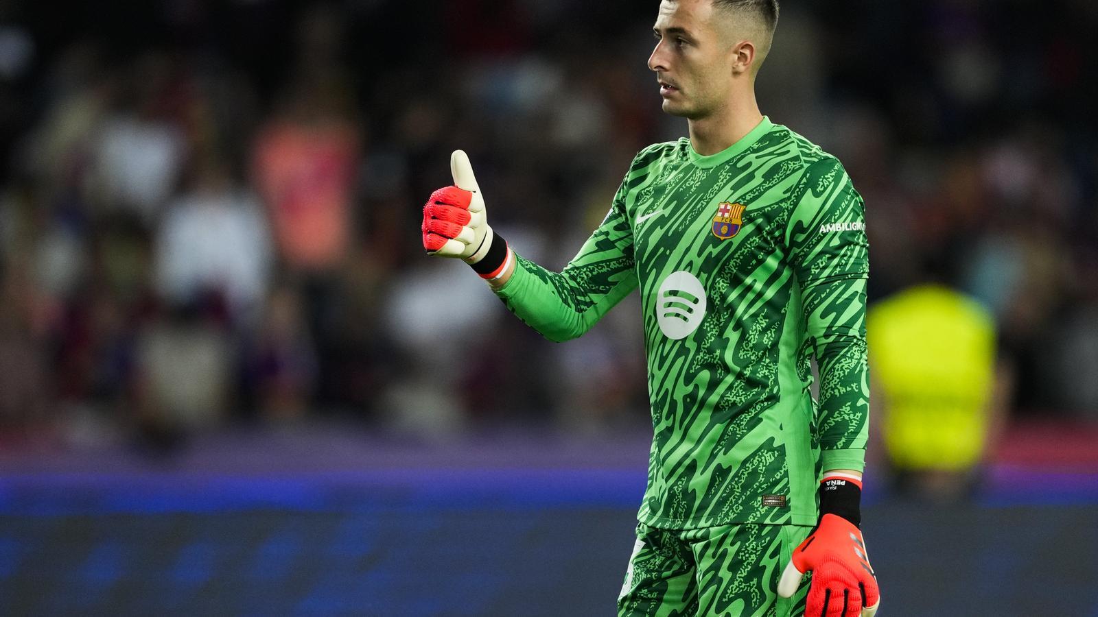 Iñaki Peña, Barça goalkeeper