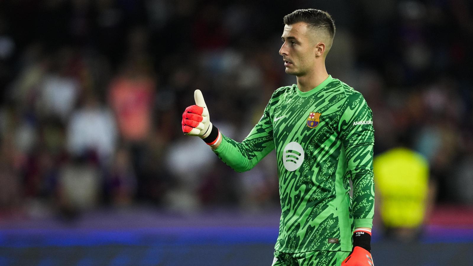 Iñaki Peña, Barça goalkeeper