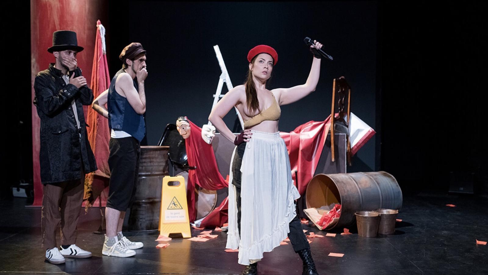 Oliver, Franc i Salvatierra, 'Els miserables', de Miquel Mas Fiol.