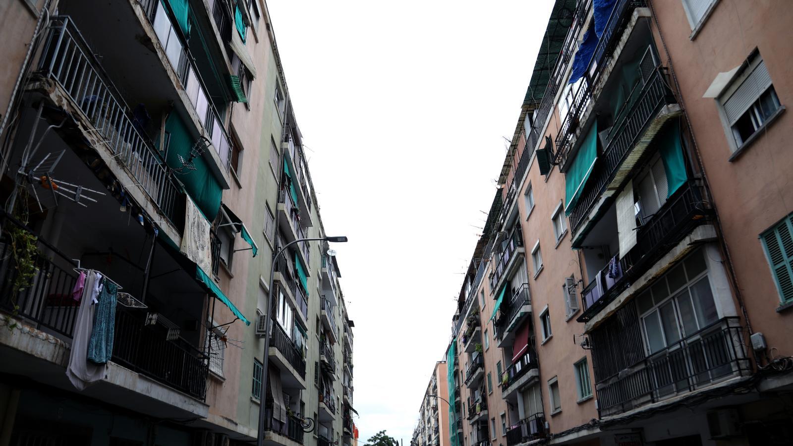 Un carrer de Son Gotleu, en una imatge d'arxiu