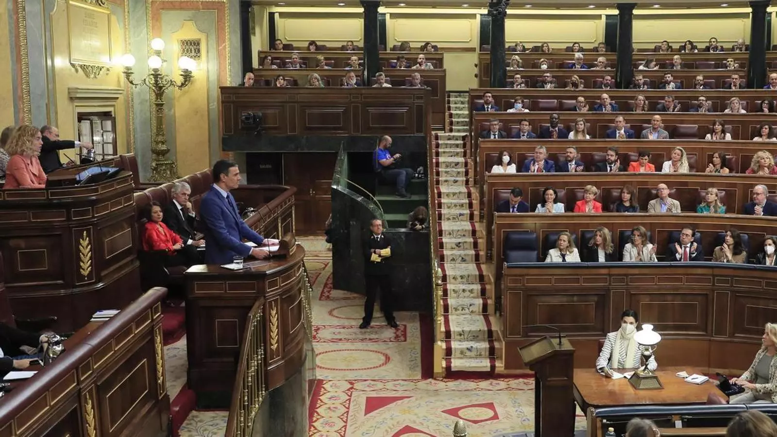 Pedro Sánchez al Congrés dels Diputats, a Madrid, en una imatge recent
