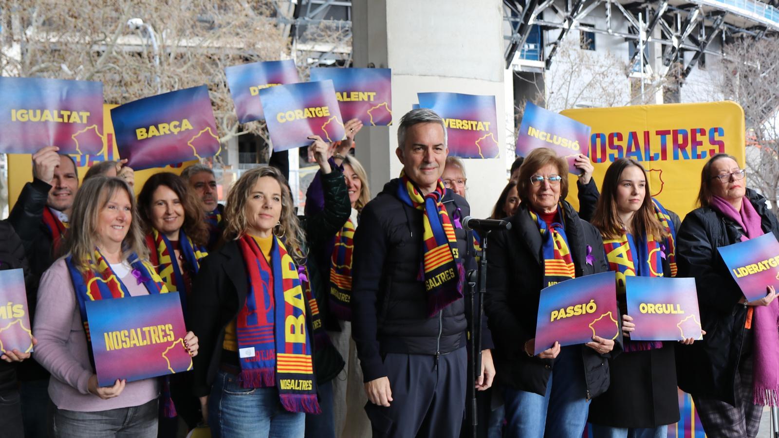 Nosotros presenta a su Barça en femenino