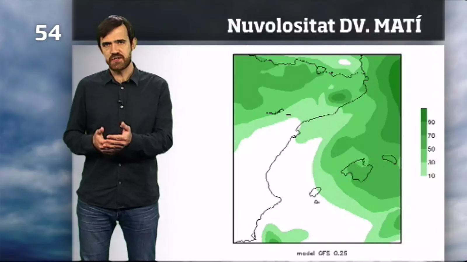 La méteo en 1 minut: divendres enterbolit a l'espera d'un cap de setmana càlid