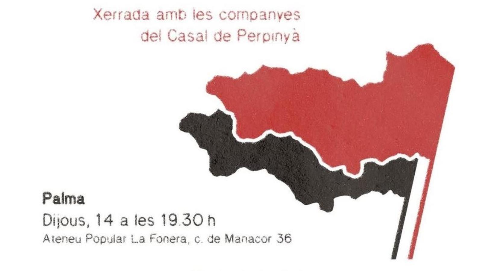 Cartell promocional de les xerrades.