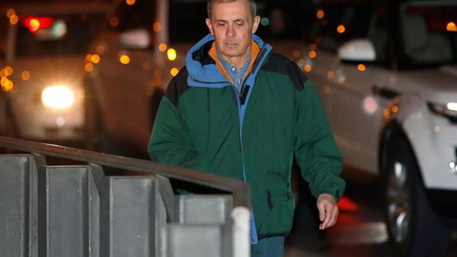 Jordi Pujol Ferrusola, arribant a l'Audiència Nacional després d'haver sortit de Soto del Real