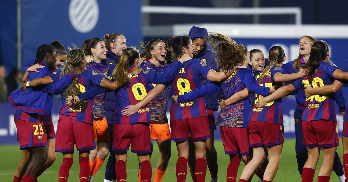 #ÚltimaHora Les perles de La Masia donen una nova lliga al Barça

Les blaugranes sumen la seva setena Lliga F consecutiva després de guanyar al camp de l'Espanyol (1-4)