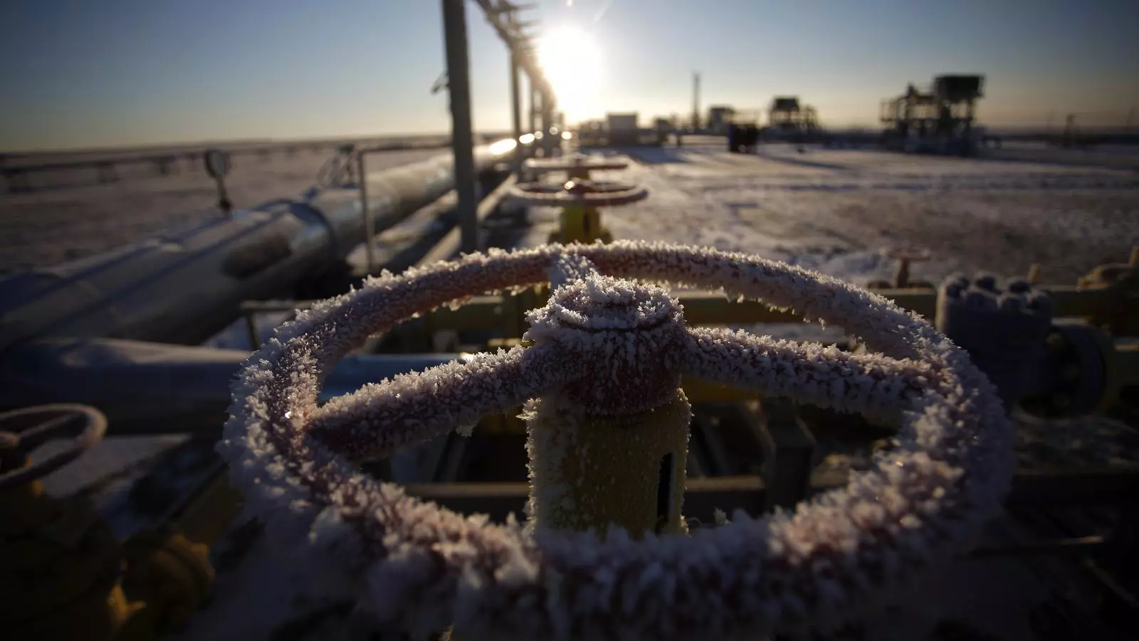 Un jaciment de gas natural a Rússia