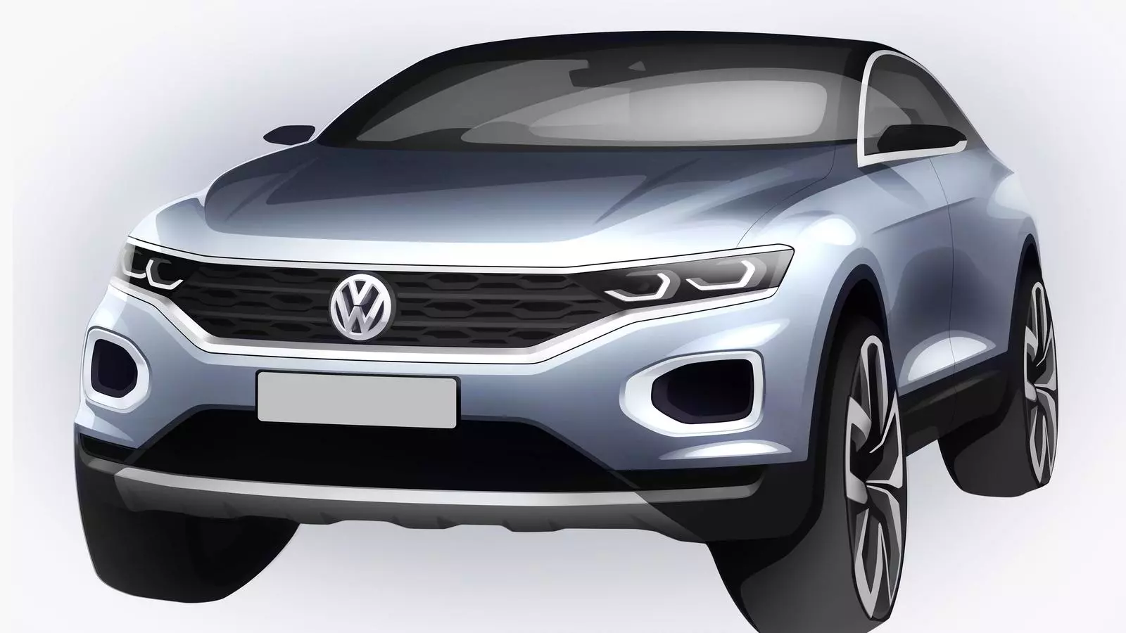 Així és el T-ROC, el SUV derivat del Volskwagen Golf